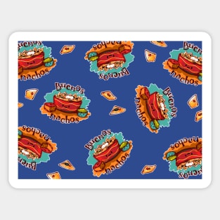 Buenos Nachos Chip Pattern Sticker